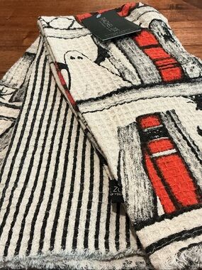 Rachel Zoe Halloween Kitchen Towels - Set of 3